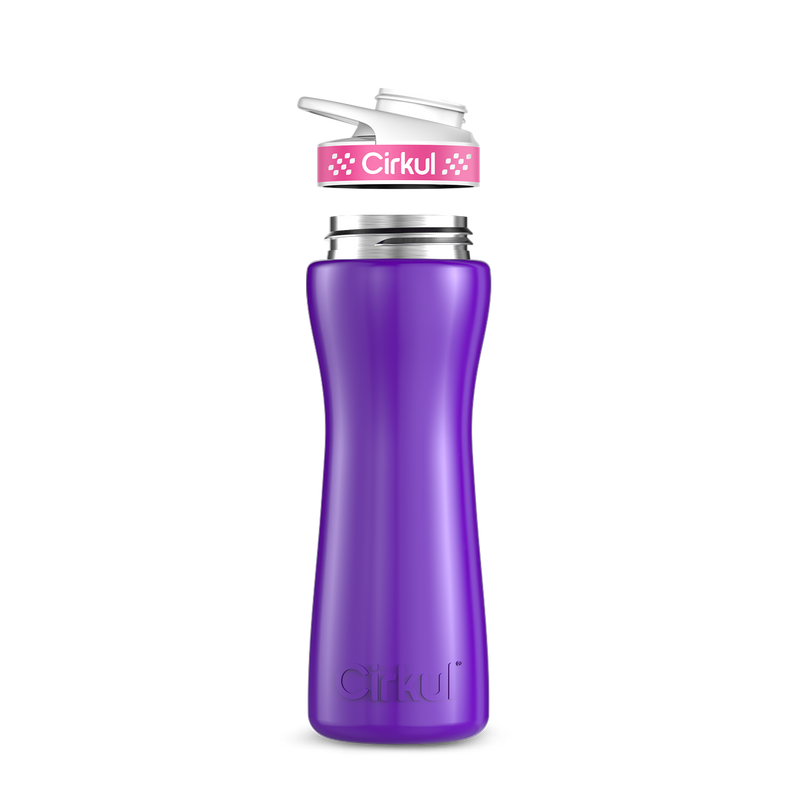 22oz. Stainless Steel Bottle & Comfort Grip Lid - R87W