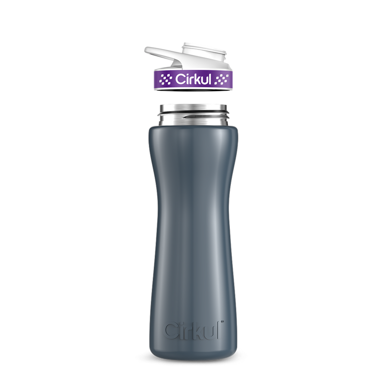 22oz. Stainless Steel Bottle & Comfort Grip Lid - R87W