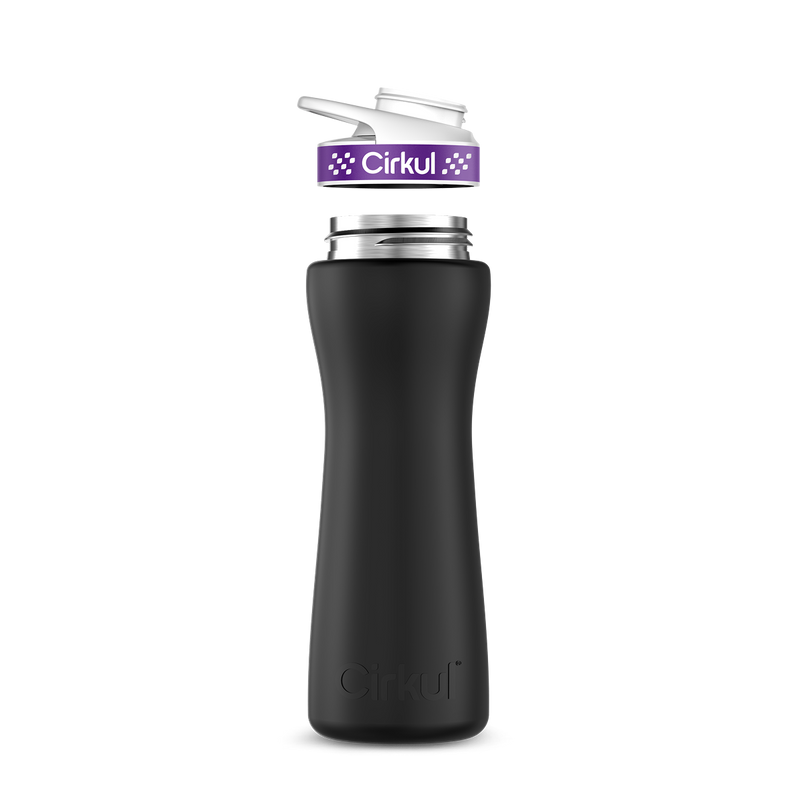 22oz. Stainless Steel Bottle & Comfort Grip Lid - R87W