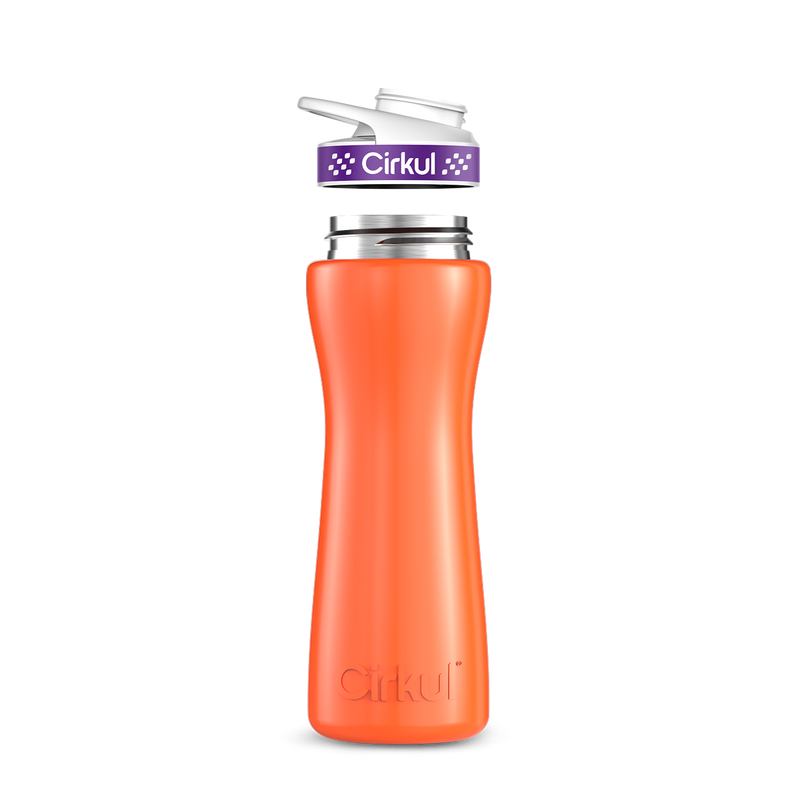 22oz. Stainless Steel Bottle & Comfort Grip Lid - R87W