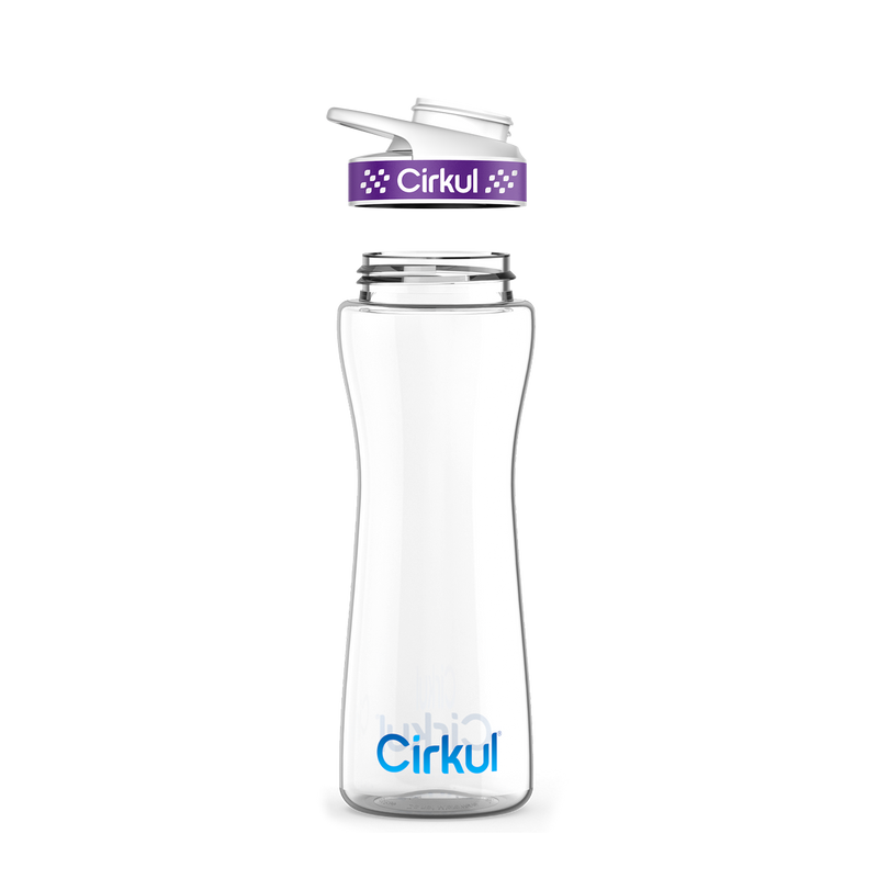 22oz. Plastic Bottle & Comfort Grip Lid - ODCL