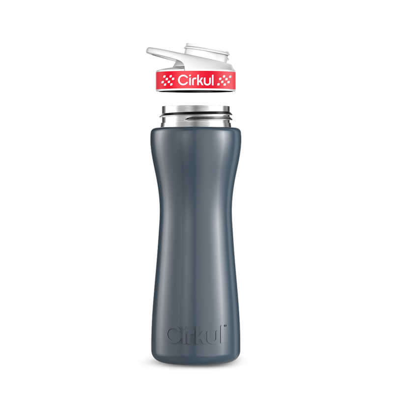 22oz. Stainless Steel Bottle & Comfort Grip Lid - R87W