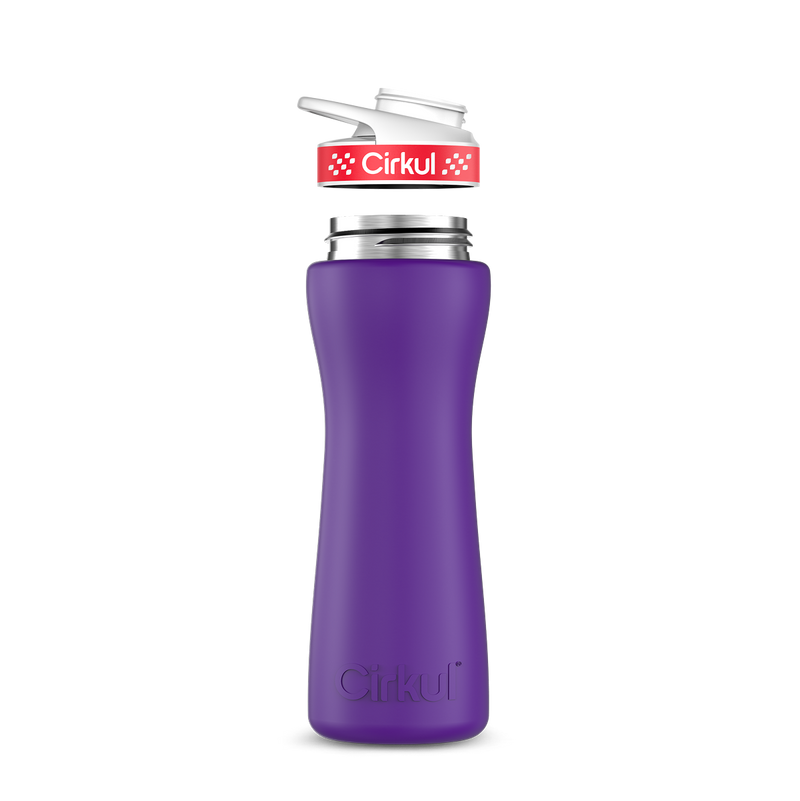 22oz. Stainless Steel Bottle & Comfort Grip Lid - R87W