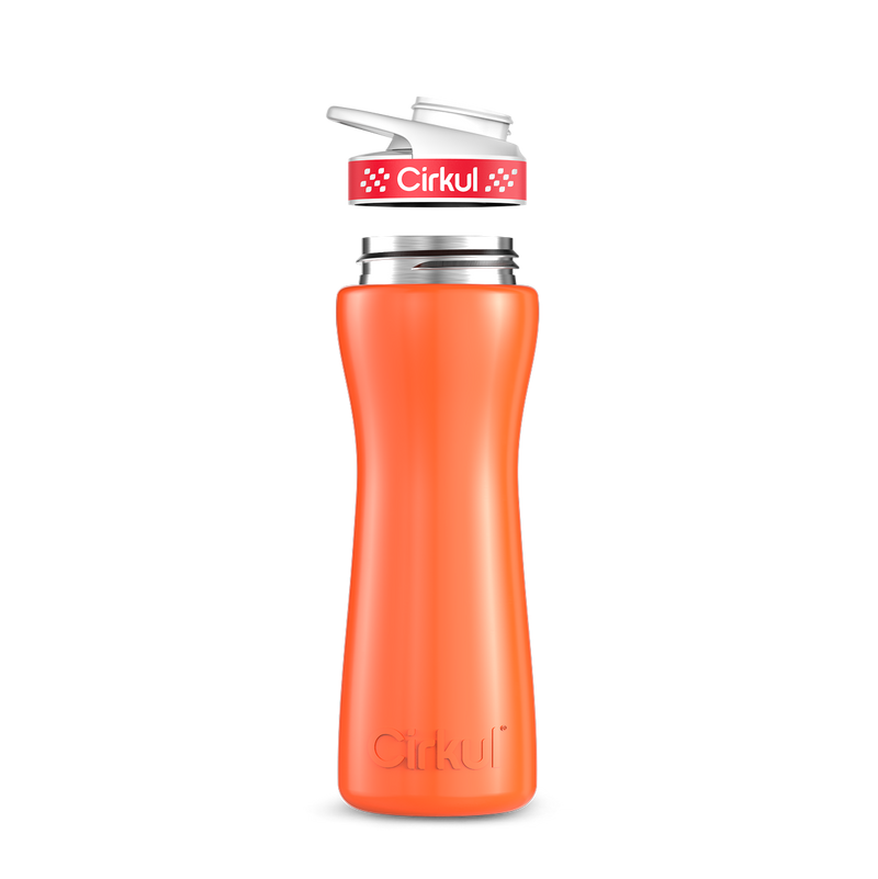 22oz. Stainless Steel Bottle & Comfort Grip Lid - R87W