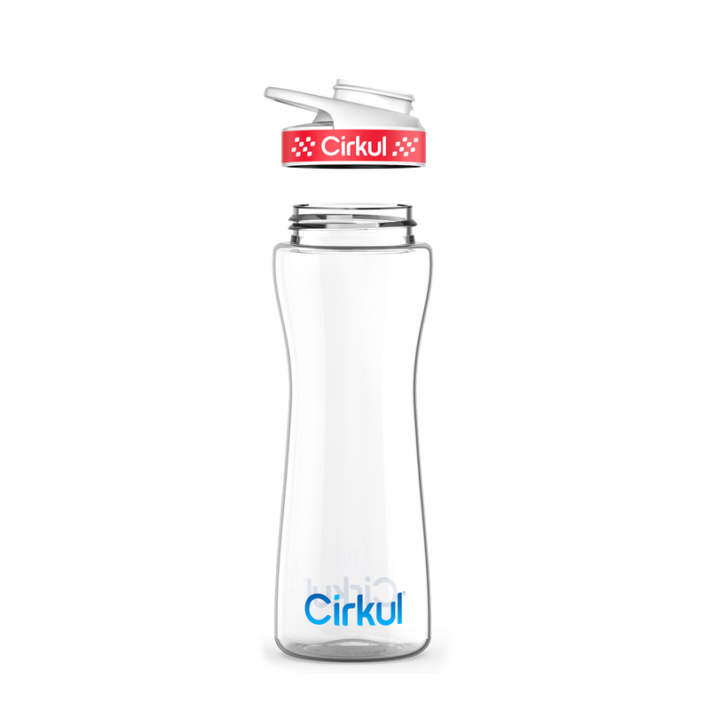 22oz. Plastic Bottle & Comfort Grip Lid - ODCL