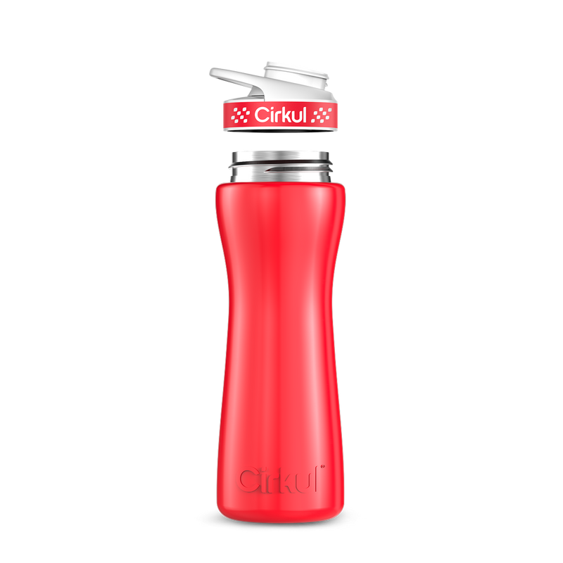 22oz. Stainless Steel Bottle & Comfort Grip Lid - R87W