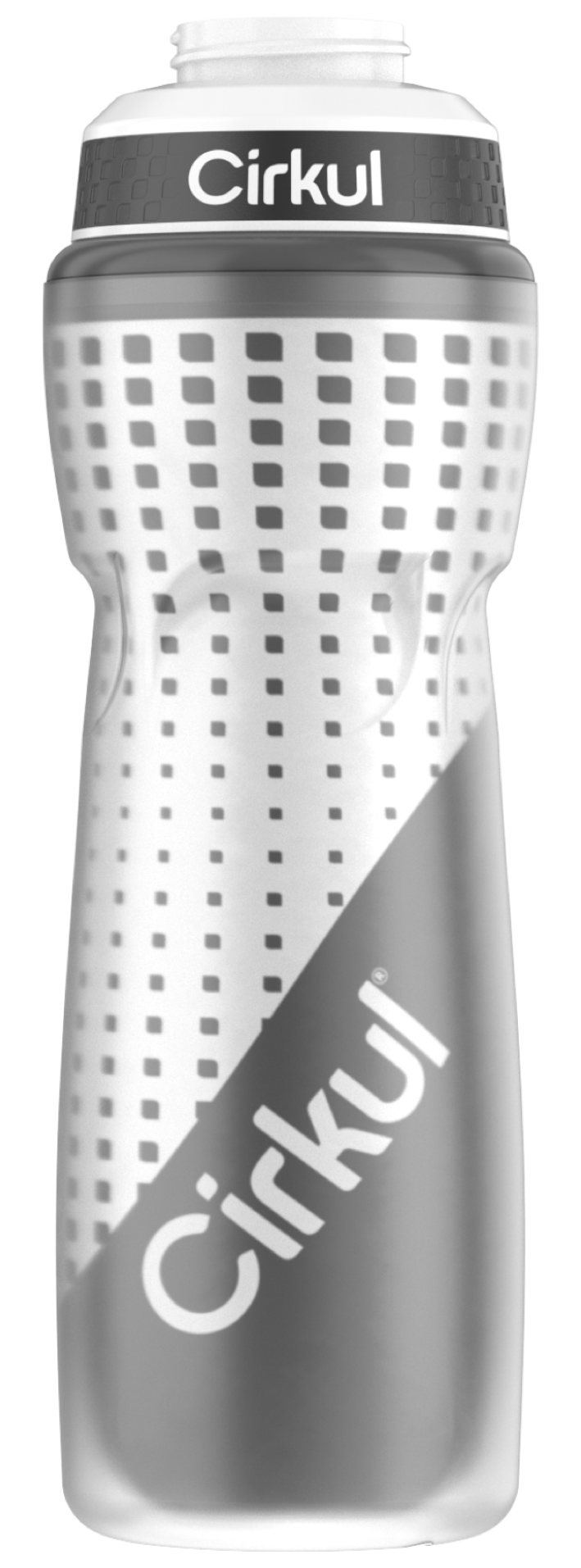 22oz. Insulated Squeeze Plastic Bottle & Sport Lid - OFSI
