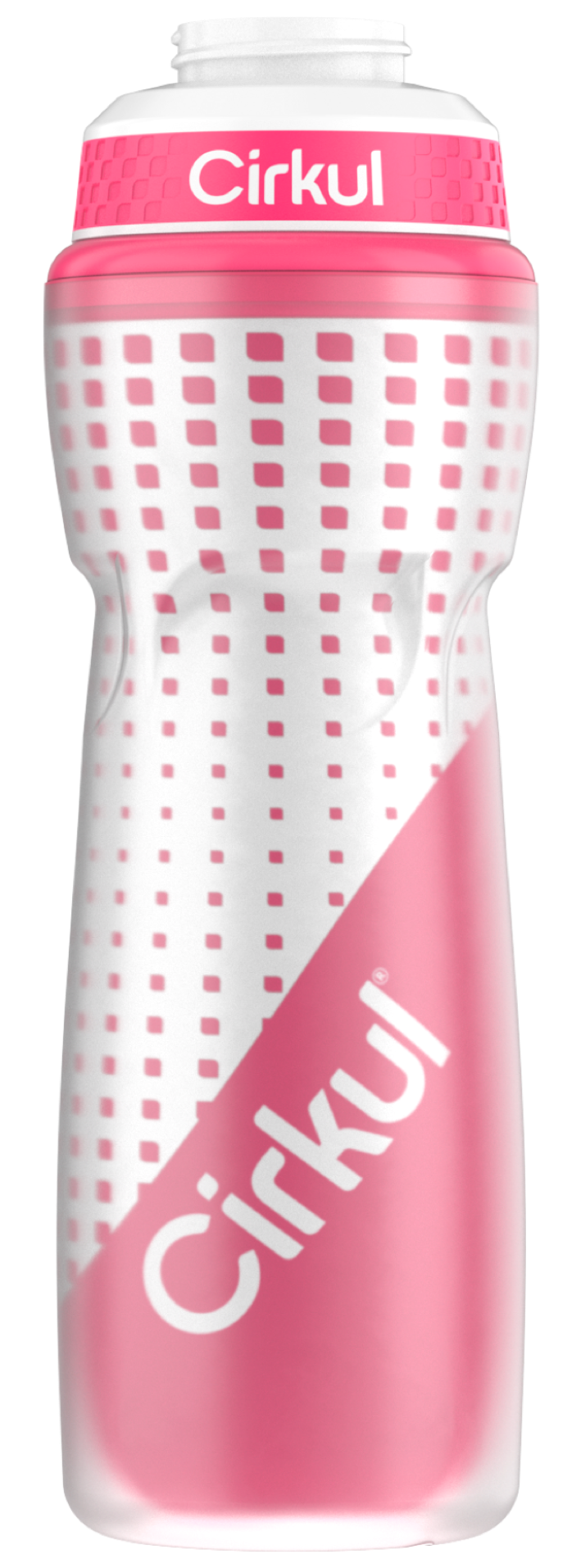 22oz. Insulated Squeeze Plastic Bottle & Sport Lid - OFSI