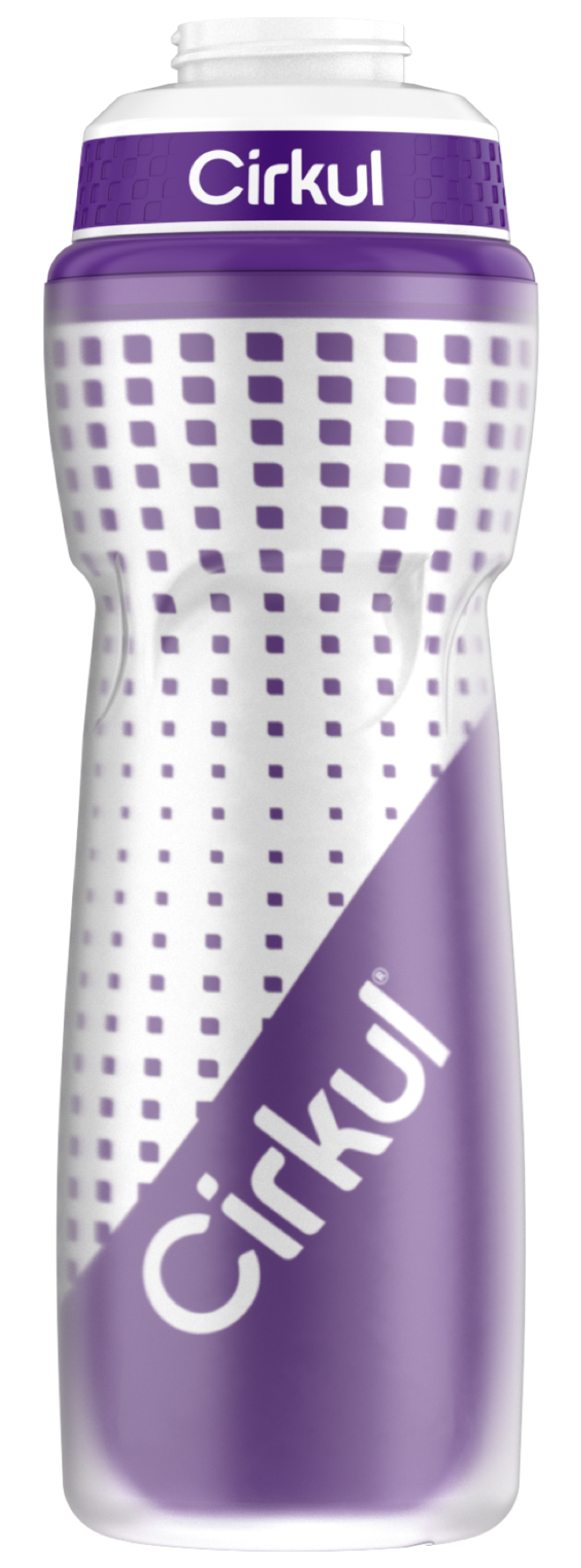 22oz. Insulated Squeeze Plastic Bottle & Sport Lid - OFSI