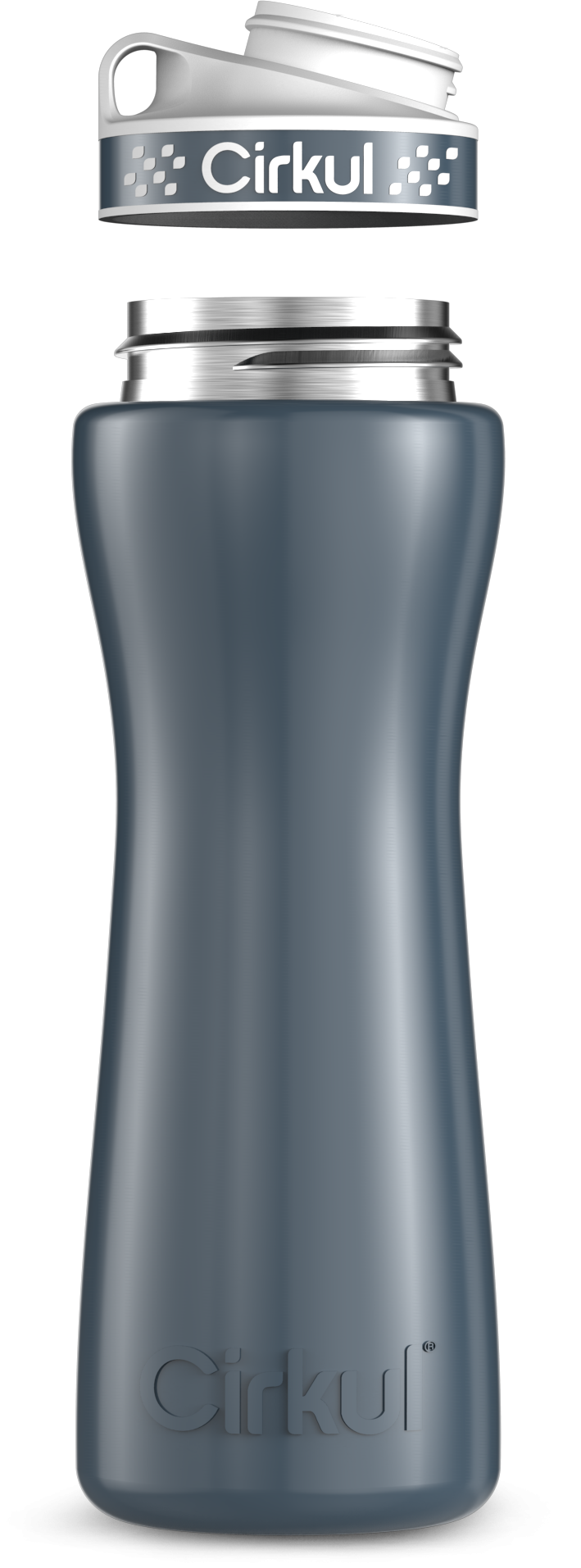 Custom 22oz. Stainless Steel Bottle & Comfort Grip Lid - LM7O
