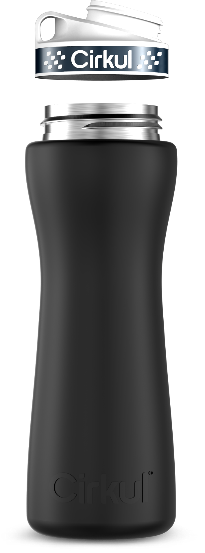 Custom 22oz. Stainless Steel Bottle & Comfort Grip Lid - LM7O