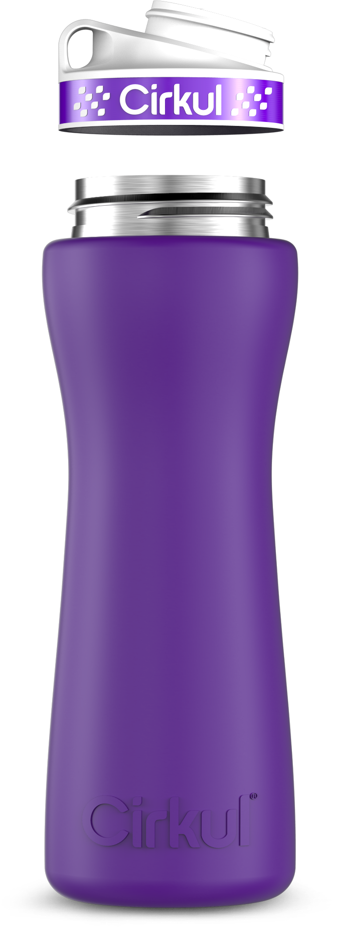 Custom 22oz. Stainless Steel Bottle & Comfort Grip Lid - LM7O