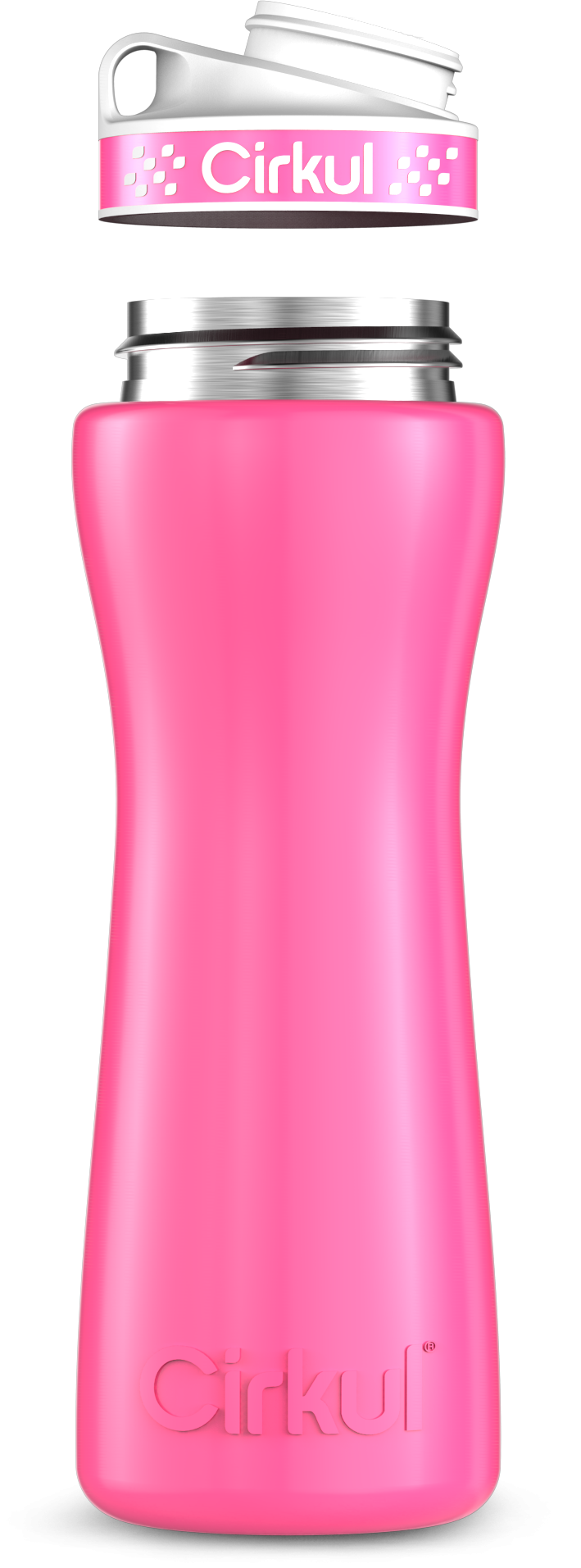 Custom 22oz. Stainless Steel Bottle & Comfort Grip Lid - LM7O
