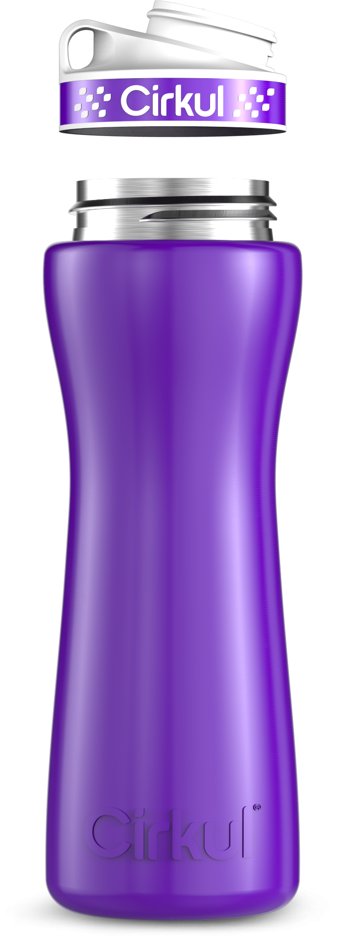 Custom 22oz. Stainless Steel Bottle & Comfort Grip Lid - LM7O