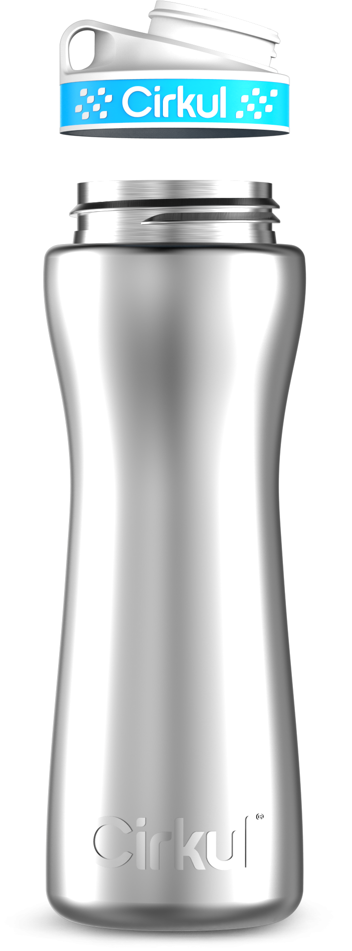 Custom 22oz. Stainless Steel Bottle & Comfort Grip Lid - LM7O