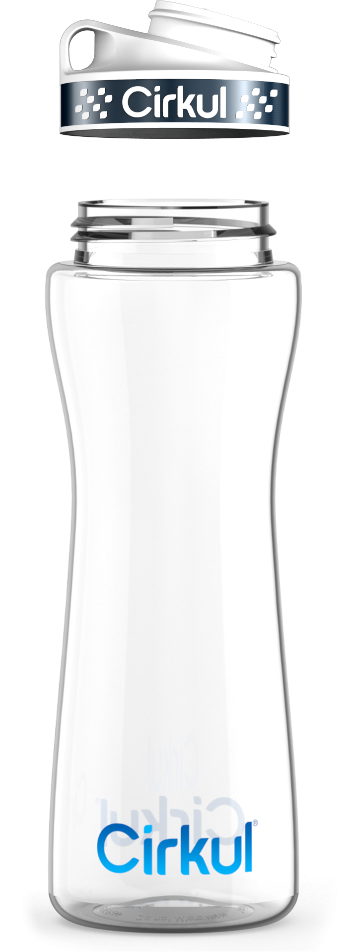 Custom 22oz. Plastic Bottle & Comfort Grip Lid - NEKL