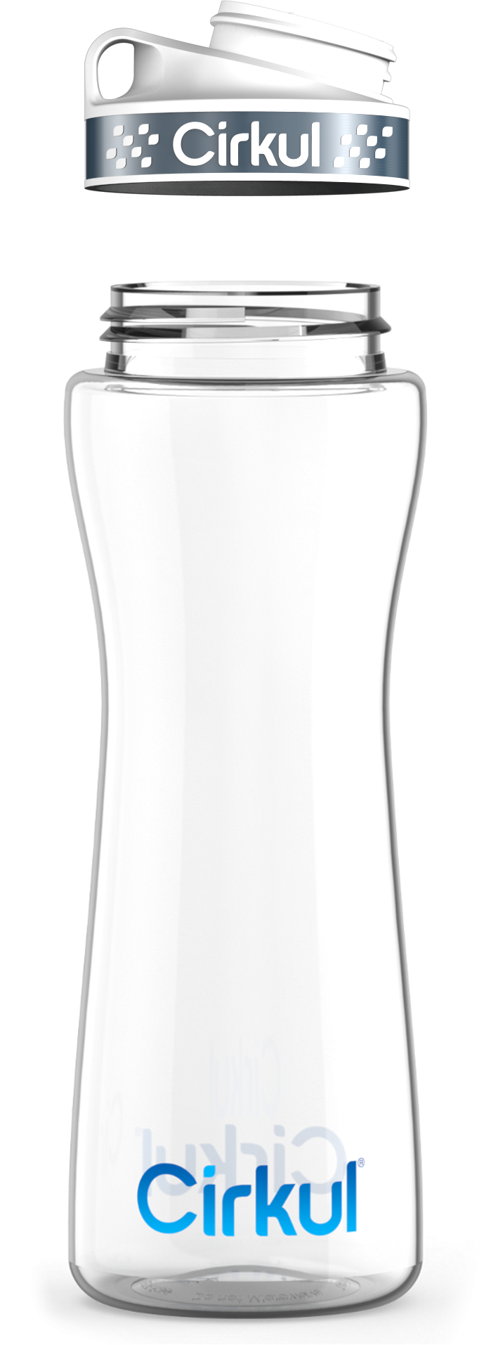 Custom 22oz. Plastic Bottle & Comfort Grip Lid - NEKL