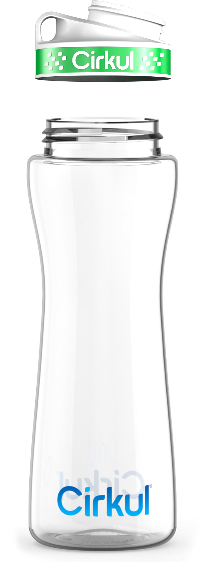 Custom 22oz. Plastic Bottle & Comfort Grip Lid - NEKL