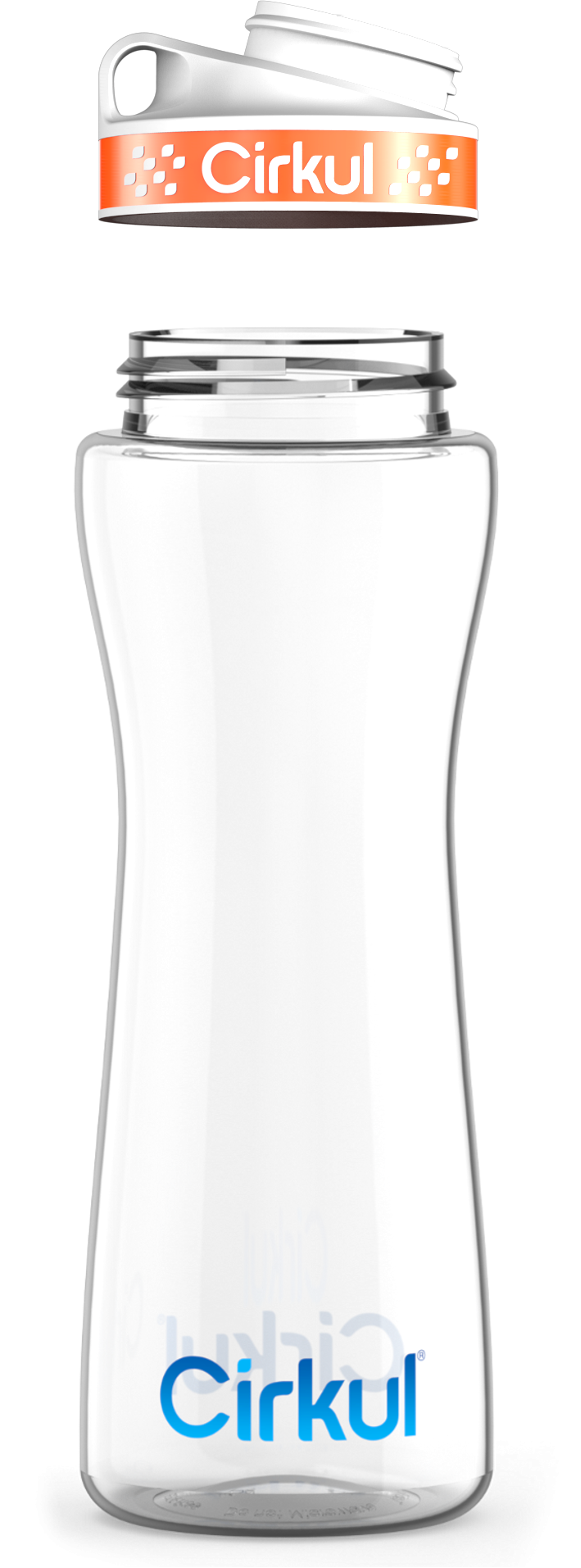 Custom 22oz. Plastic Bottle & Comfort Grip Lid - NEKL