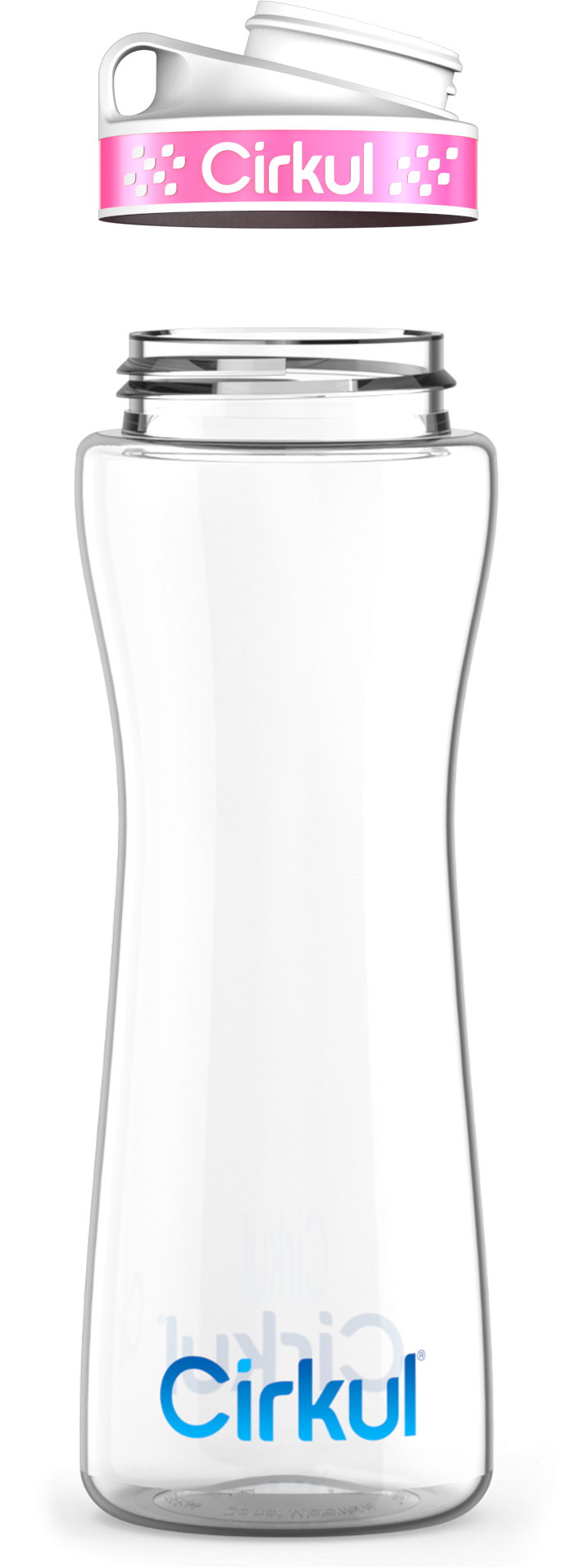 Custom 22oz. Plastic Bottle & Comfort Grip Lid - NEKL