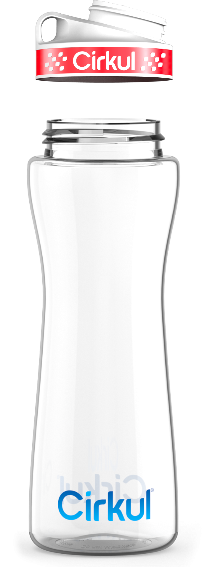Custom 22oz. Plastic Bottle & Comfort Grip Lid - NEKL
