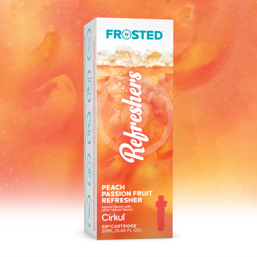 Frosted Peach Passion Fruit Refresher - AZTA