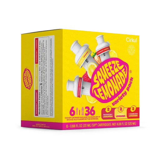 Squeeze Lemonade® 6-Pack Variety Pack - EQVA